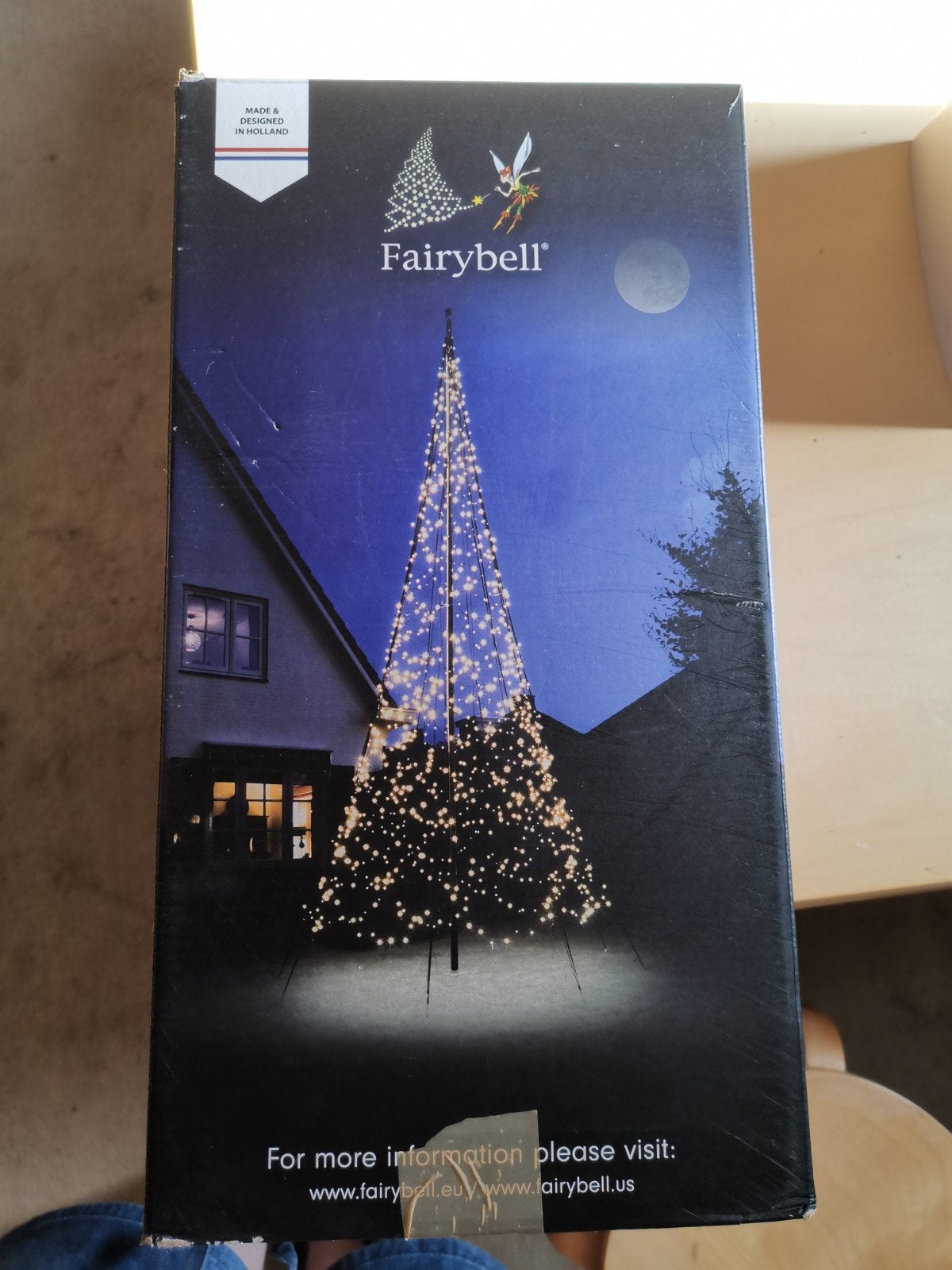 fairybell kerstboom 6 meter voor vlaggenmast, Ophalen of Verzenden, Zo goed als nieuw