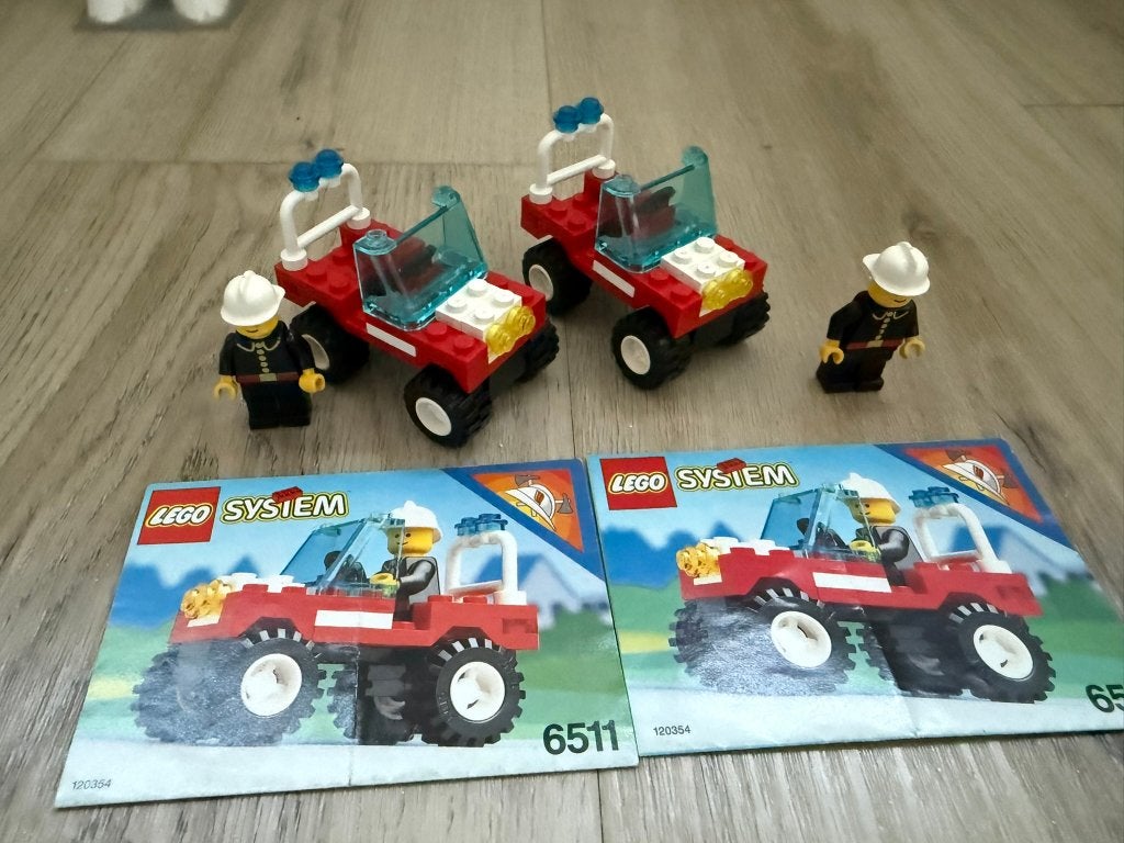 Lego System 6511 Rescue Runabout 2 maal, Ophalen of Verzenden, Zo goed als nieuw, Complete set, Lego