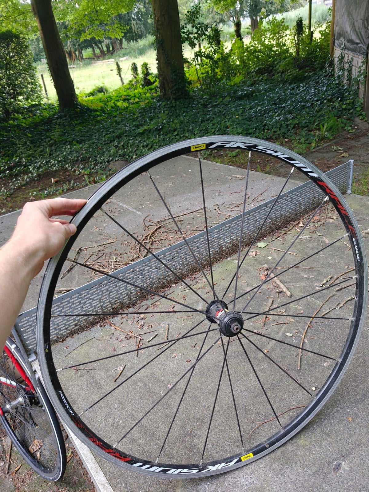 Mavic Aksium Race Voorwiel - 700C/28 inch, Ophalen, Wiel