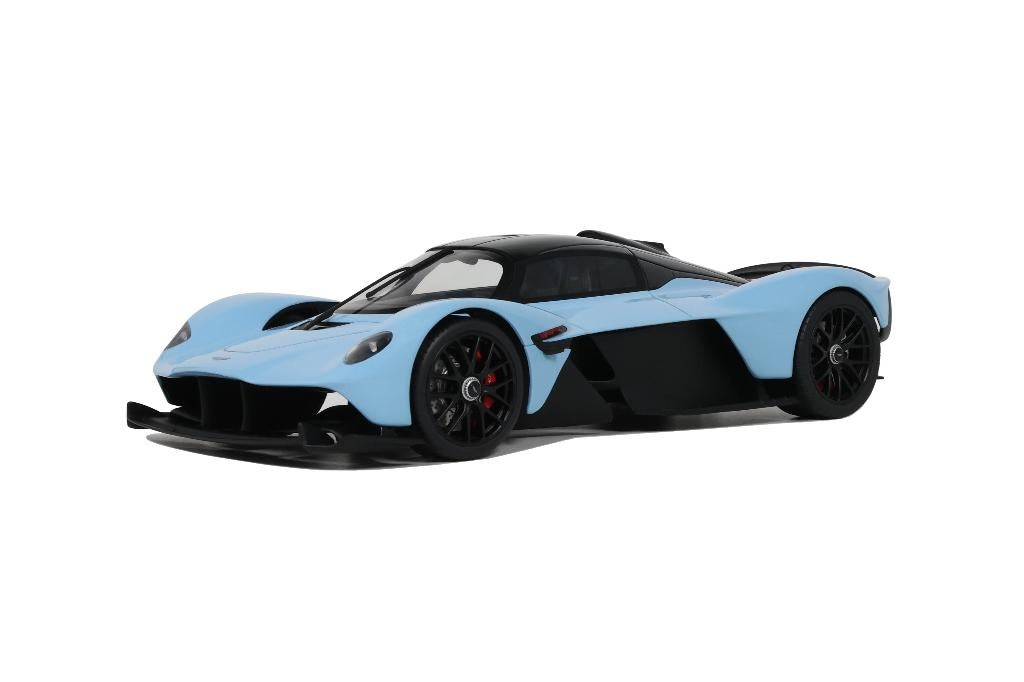 Aston Martin Valkyrie 2023 Pearl Light Blue - GT Spirit 1:18