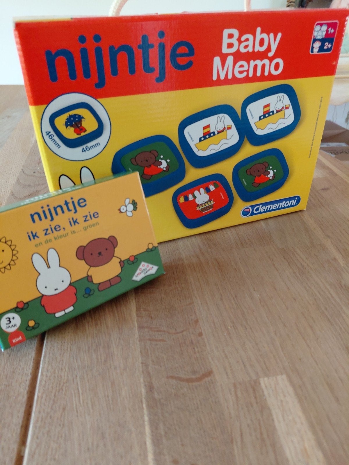 Nijntje, spelletjes, Ophalen