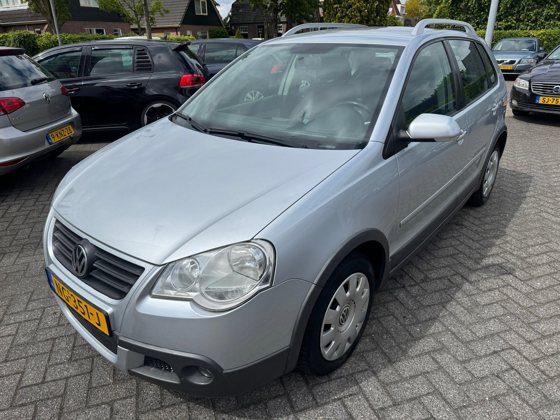 Volkswagen Cross Polo 1.4-16V Sportline 5Drs,Apk 10/2/27,Air, Auto's, Voorwielaandrijving, 15 km/l, Gebruikt, 49 €/maand