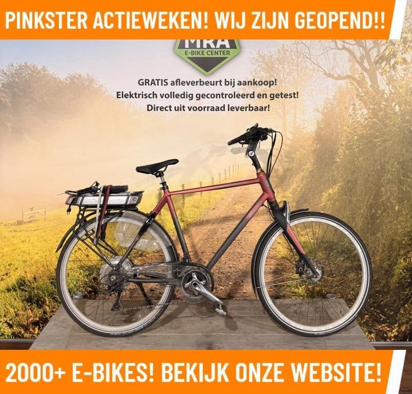 Sparta R20I Elektrische fiets met achterwiel motor ebikes!, Fietsen en Brommers, Elektrische fietsen, Sparta, Zo goed als nieuw