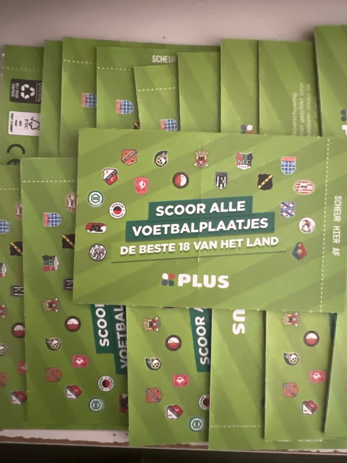 Plus voetbalplaatjes - Scoor alle voetbalplaatjes, Verzenden, Nieuw, Overige binnenlandse clubs, Poster, Plaatje of Sticker