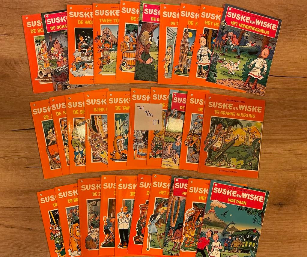 Te koop: Verzameling Suske en Wiske stripalbums, Meerdere stripboeken, Ophalen of Verzenden, Zo goed als nieuw