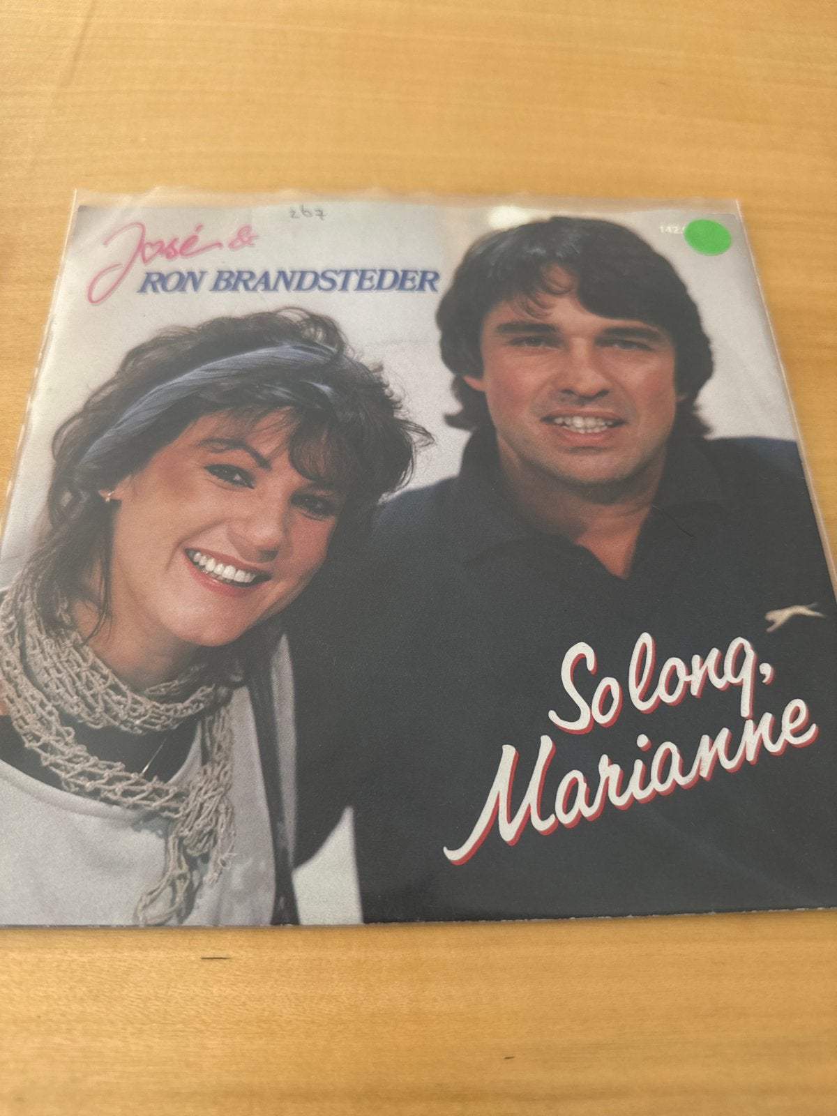 José & Ron Brandsteder - So Long, Marianne (Vinyl Single), Cd's en Dvd's, Gebruikt, 7 inch, Ophalen of Verzenden, EP