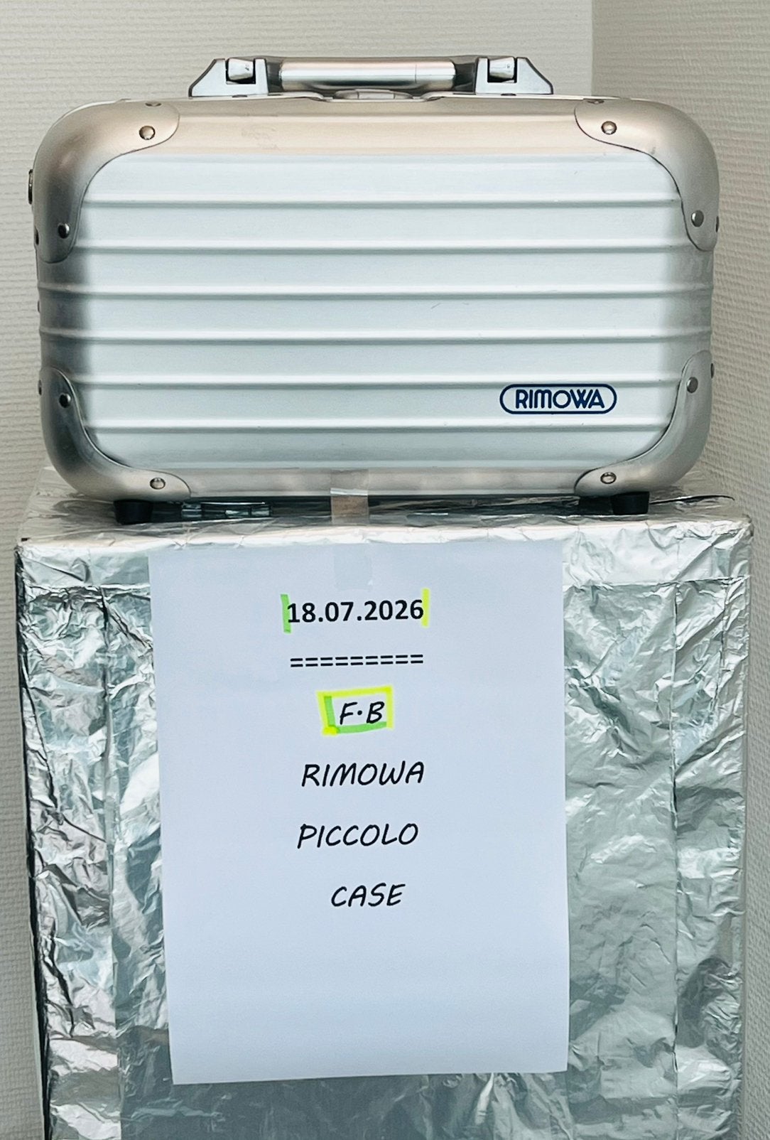 RIMOWA PICCOLO, Ophalen, Zo goed als nieuw, Overige kleuren