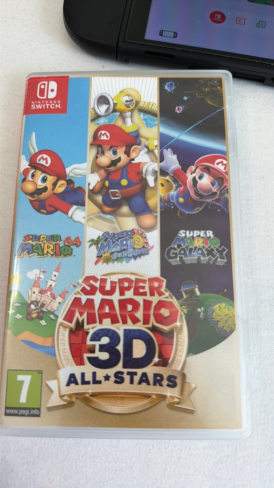 Super Mario 3D All Stars, 1 speler, Zo goed als nieuw, Vanaf 7 jaar, Ophalen