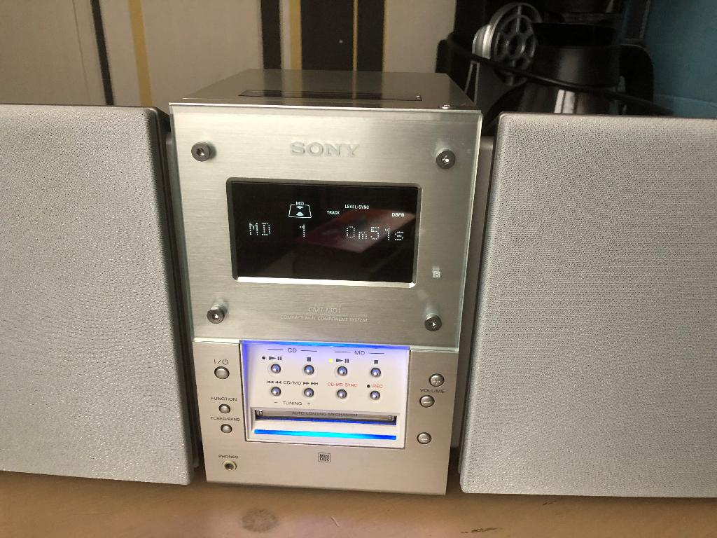 Sony minidisc set CMT-MD1, Gebruikt, Ophalen of Verzenden, Microset, Sony