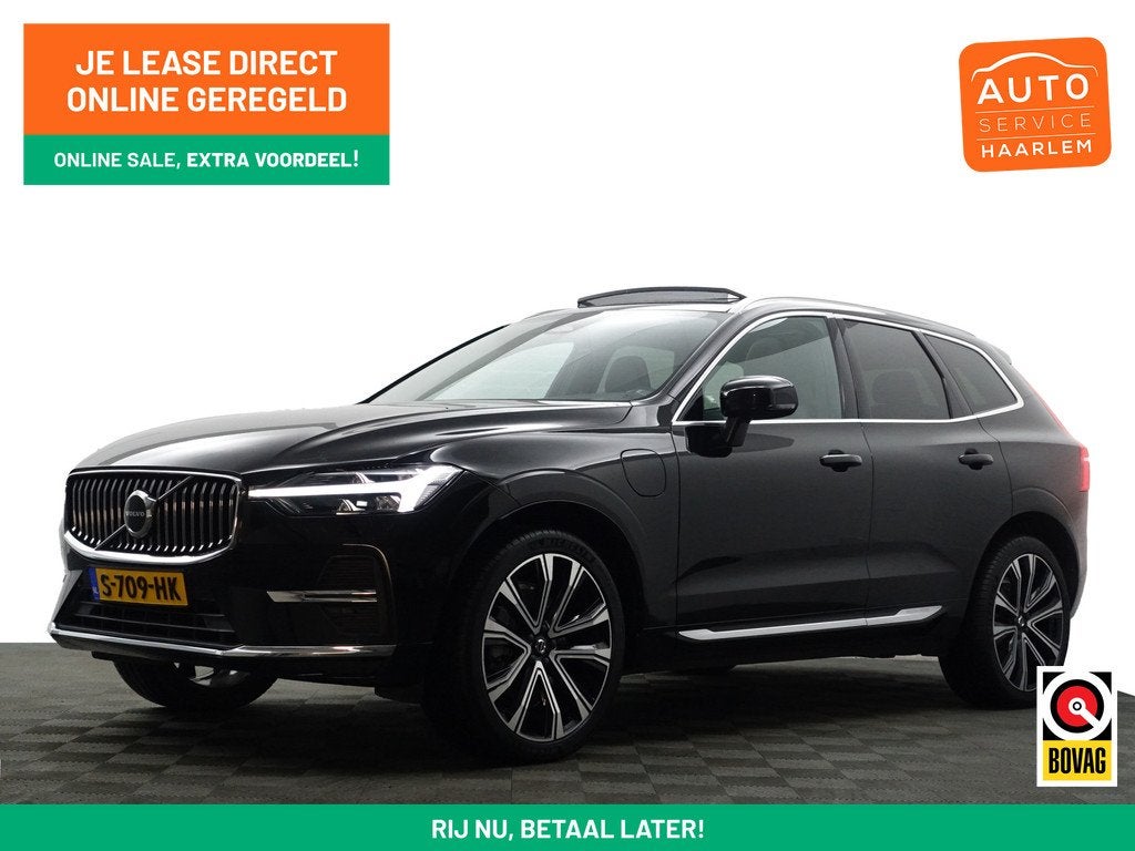 Volvo XC60 2.0 T6 Plug-in hybrid AWD Inscription- Facelift,, Auto's, Volvo, Automaat, Gebruikt, 138 €/maand, Zwart