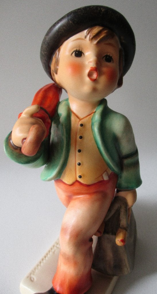 M I Hummel: 7/0 -Merry Wanderer- 15½cm. -1984 -Excellent, Verzenden