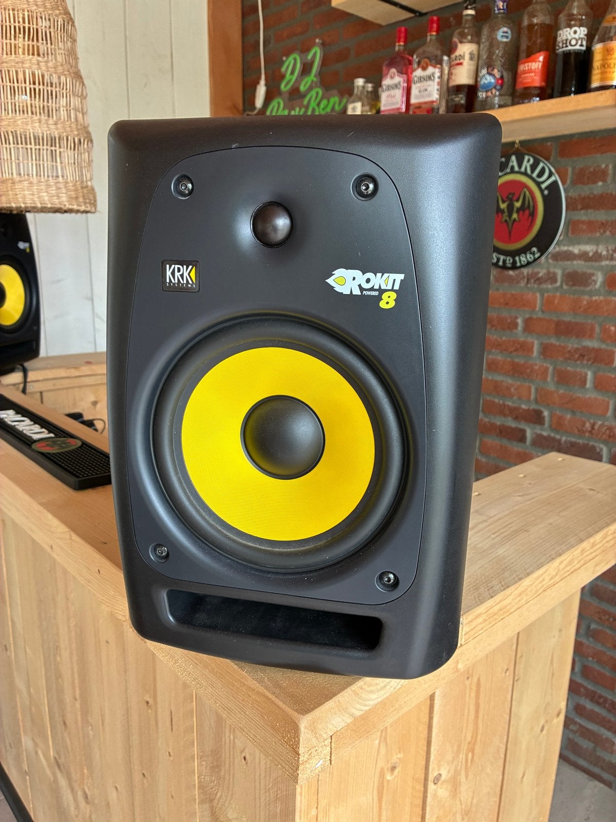 KRK Rokit 8 RPG2 Studio Monitor - HOGE TONEN STUK, Audio, Tv en Foto, Luidsprekers, Gebruikt, 60 tot 120 watt, Front, Rear of Stereo speakers
