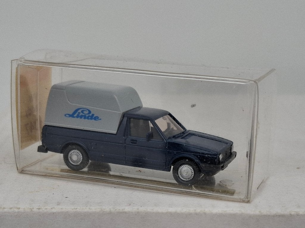 VW Caddy "Linde" - Wiking 1/87, Verzenden, Zo goed als nieuw, Auto, Wiking