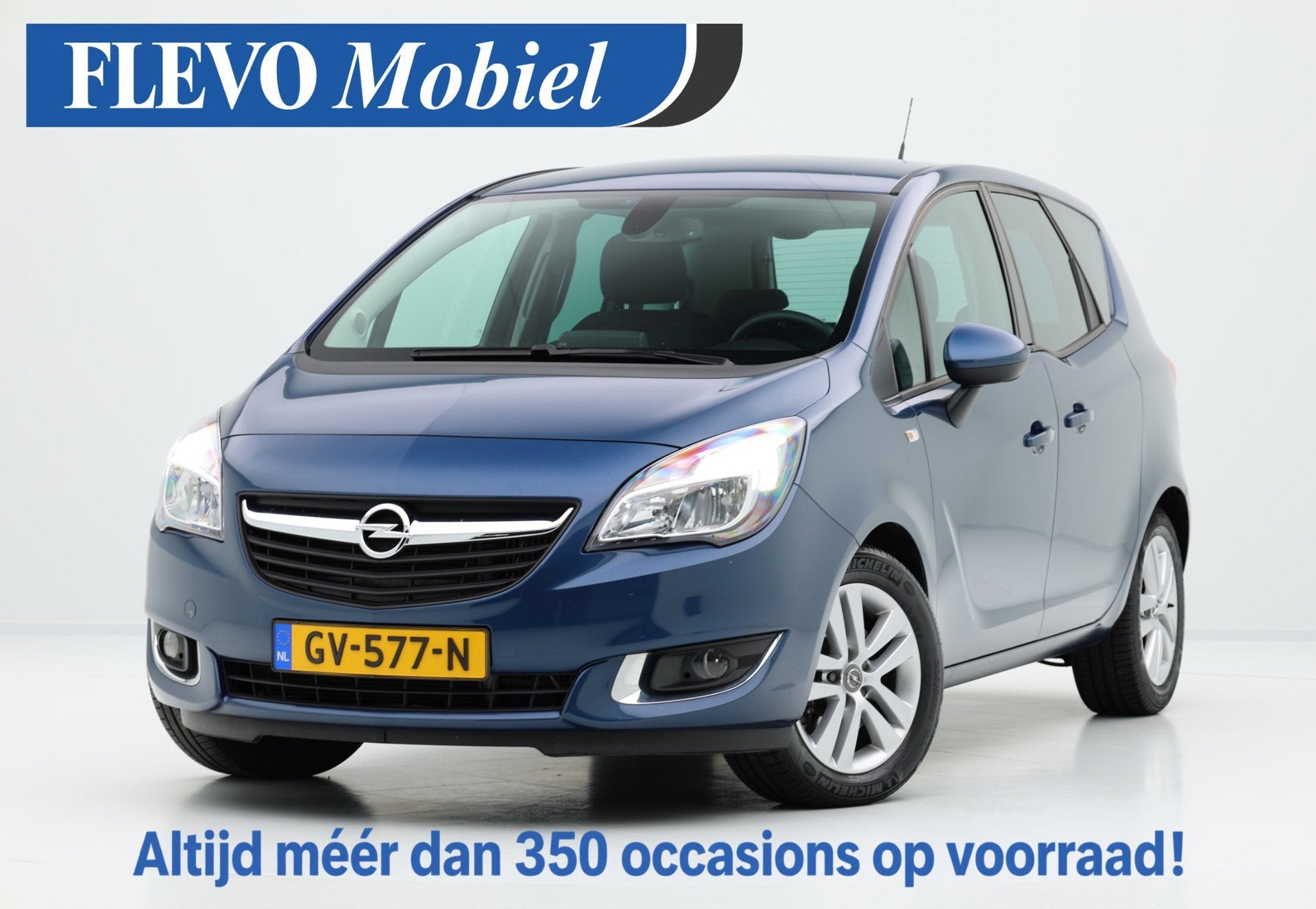 Opel Meriva 1.4 Turbo Design Edition Aut. *33.150km!* Navi|C, Auto's, Dealer onderhouden, Stof, Gebruikt, Euro 6
