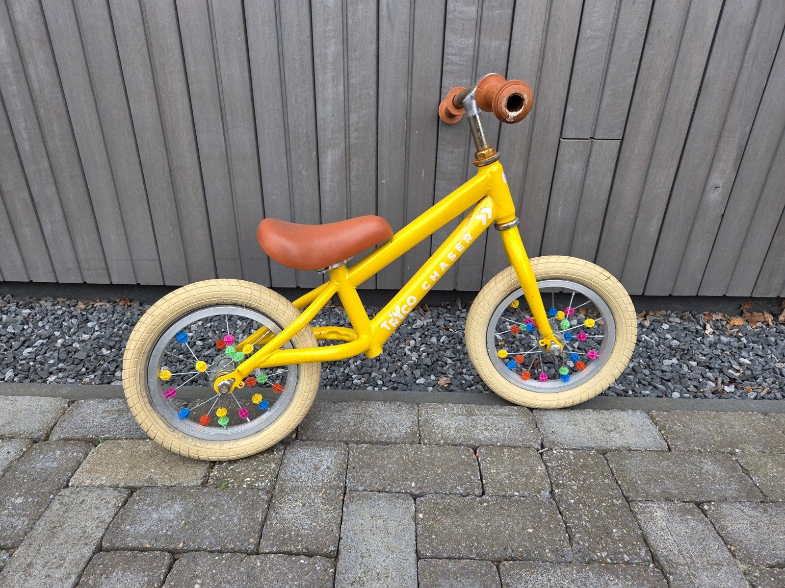 Toyo Chaser loopfiets geel - 12 inch, Ophalen of Verzenden, Gebruikt, Minder dan 16 inch, Toyo Chaser