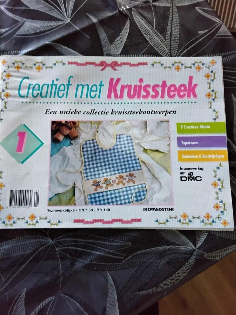 Creatief met kruissteek, Hobby en Vrije tijd, Ophalen of Verzenden, Zo goed als nieuw, Handborduren, Patroon