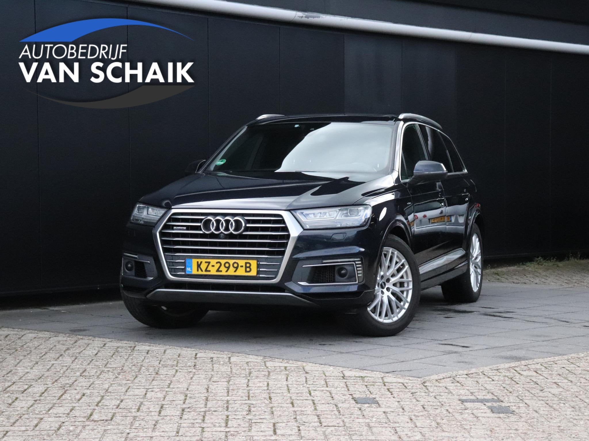 Audi Q7 3.0 TDI e-tron quattro Sport | LEDER | MEMORY | BOSE, Auto's, Audi, Automaat, Gebruikt, Blauw, 2420 kg