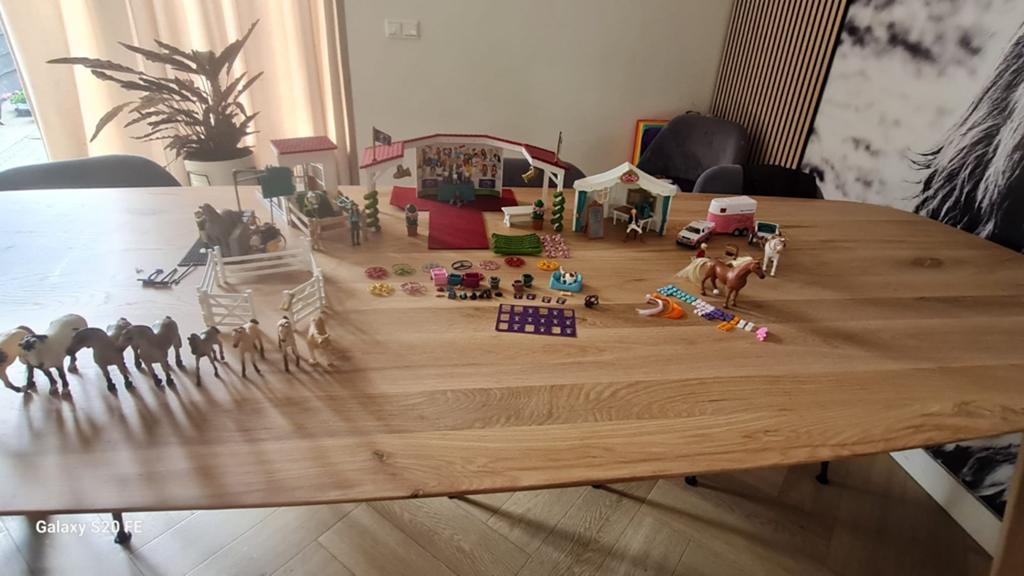 Schleich paarden en bijpassende spullen, Ophalen, Zo goed als nieuw