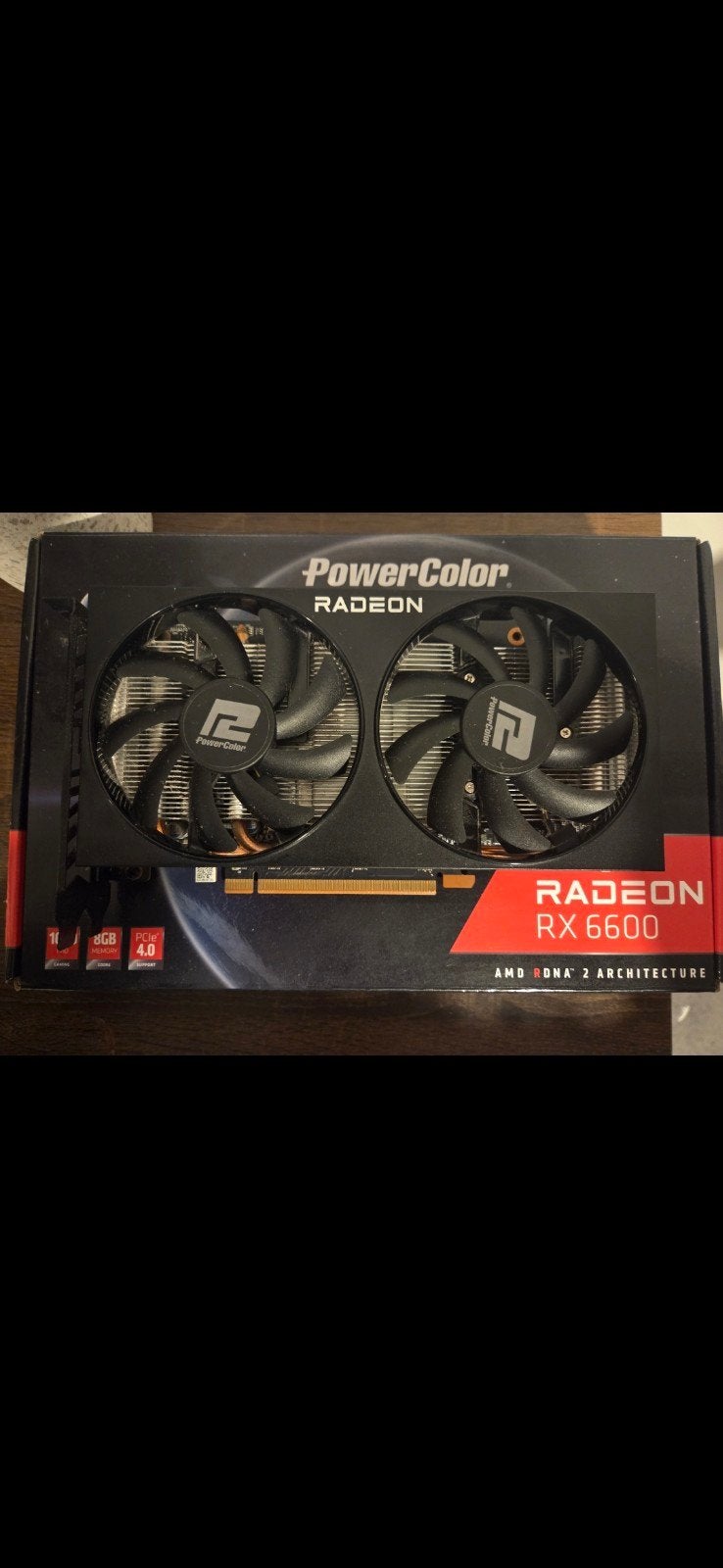 RX 6600 8GB, Computers en Software, Videokaarten, Ophalen of Verzenden, Zo goed als nieuw, GDDR6, PCI-Express 4