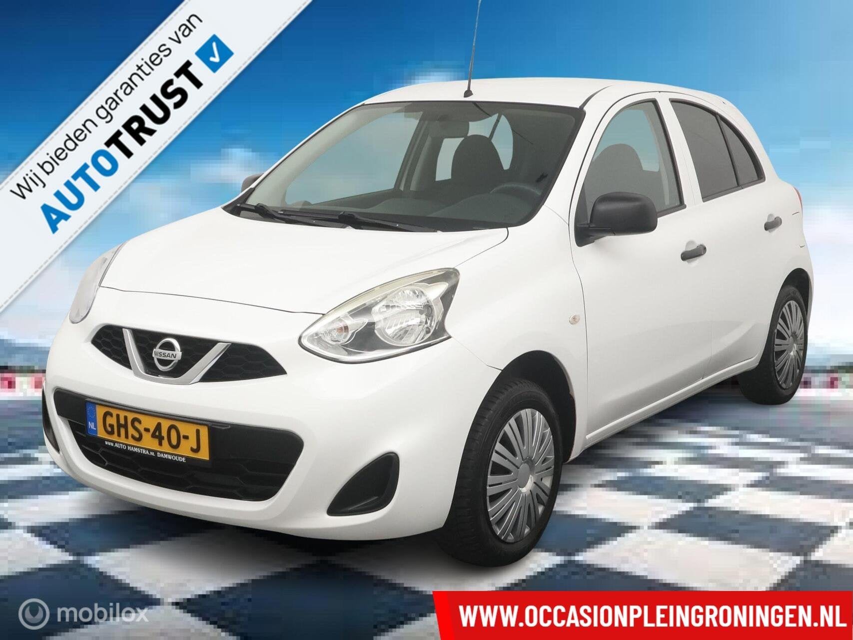 Nissan Micra 1.2 Visia Pack, Voorwielaandrijving, Stof, Gebruikt, Euro 6