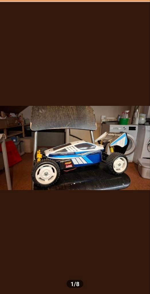 Tamiya Neo Scorcher, Hobby en Vrije tijd, Modelbouw | Radiografisch | Auto's, Elektro, Gebruikt, Auto offroad, Ophalen of Verzenden