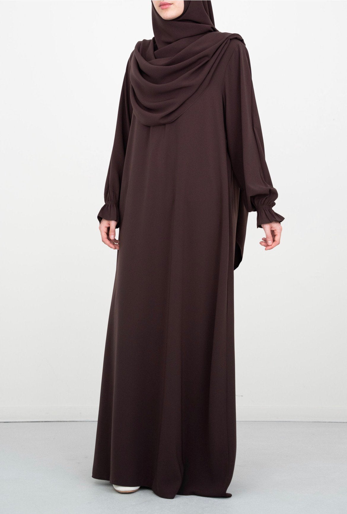 Nieuwe abaya by rofayda cute sleeves maat l/xl, Ophalen of Verzenden, Zo goed als nieuw, Maat 46/48 (XL) of groter, Overige typen