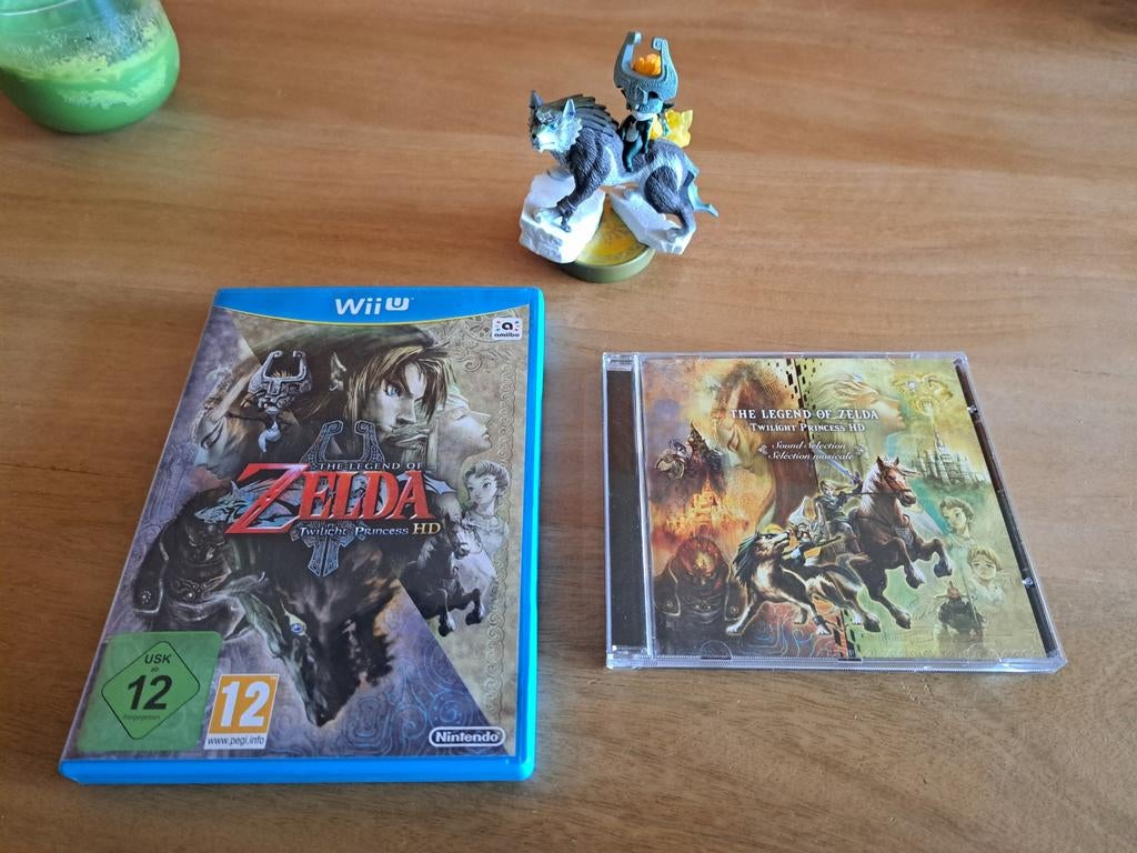 Wii U The Legend Of Zelda Twilight Princess HD + OST & Wolf, Spelcomputers en Games, Games | Nintendo Wii U, Avontuur en Actie