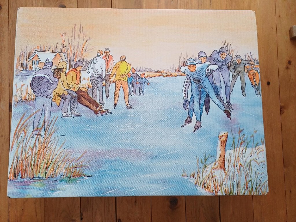 Schaatsen, Ophalen, Zandstra, Zo goed als nieuw, Noren