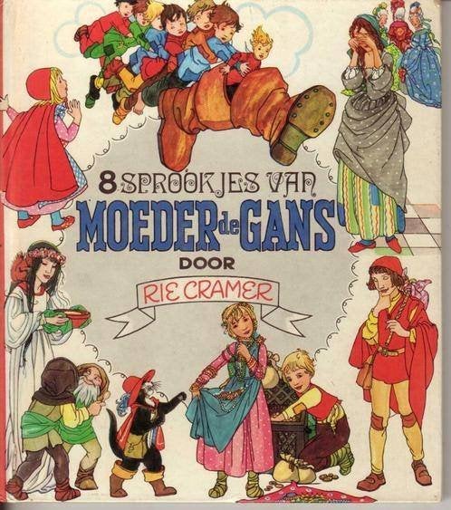 RIE CRAMER - 8 Sprookjes van Moeder de Gans, Boeken, Ophalen of Verzenden