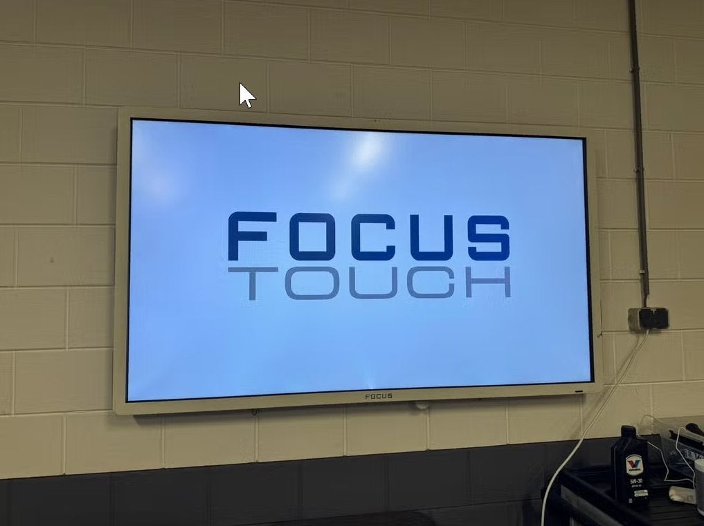 70” (175cm) full HD TV - touch monitor - digibord, Gebruikt, 50 Hz, LCD, 100 cm of meer