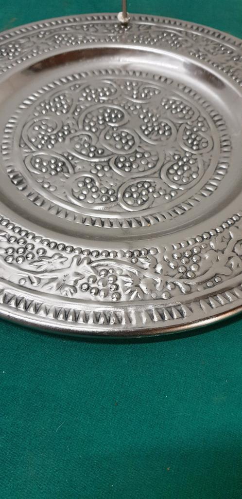 dienblad zilverkleurig, Ophalen of Verzenden, 'T Olde Gre-j, Info@toldegrej.nl, Endepoelstraat 20f Didam