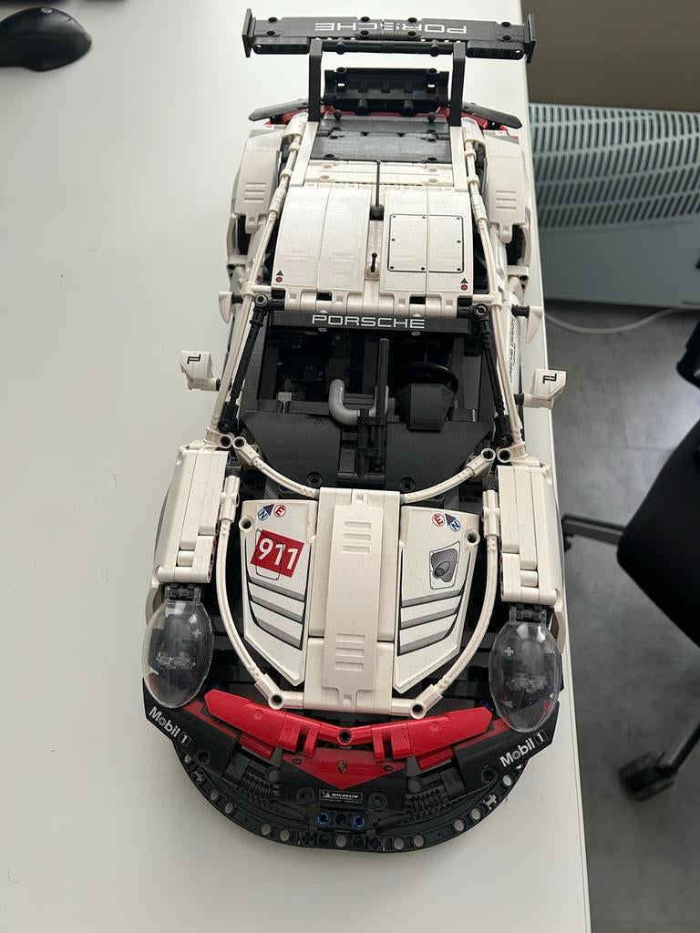 Lego Technic Porsche 911 GT3 RS - Gebouwd en Compleet, Ophalen, Gebruikt