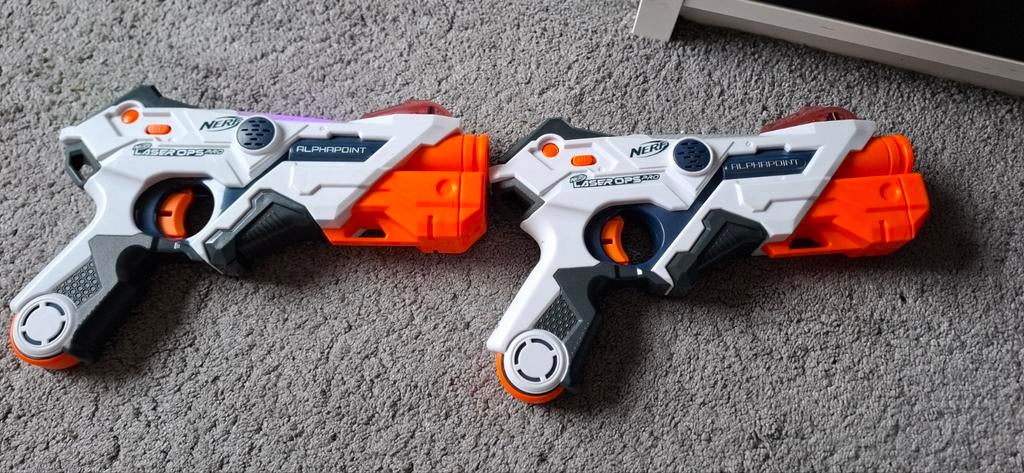 Nerf Laser Ops Pro Alphapoint blasters, Ophalen, Jongen of Meisje