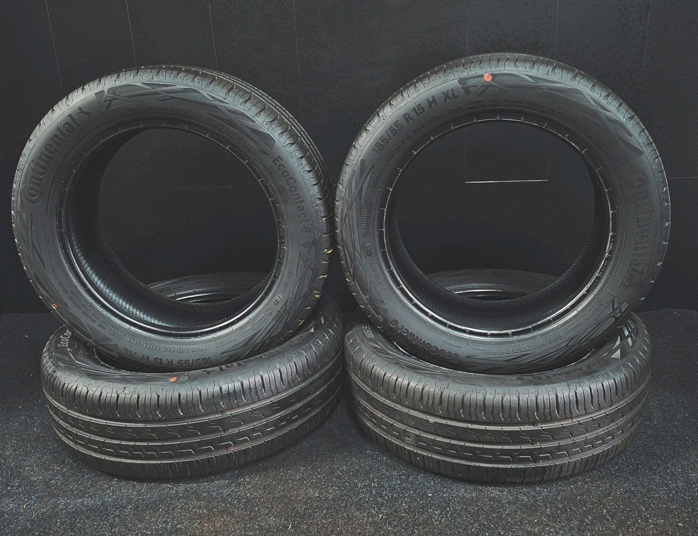 185 55 R15 15 continental ecocontact6 zomerbanden, 15 inch, Continental, Band(en), Zomerbanden