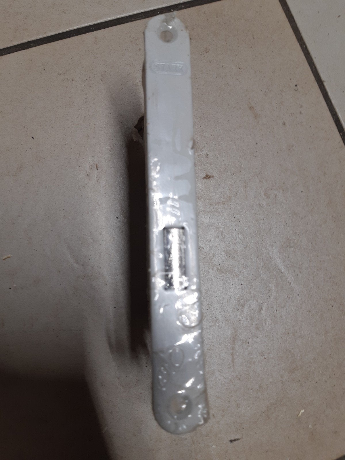 Starx insteek Kastslot met wit RAL9010 Doornmaat 50 mm, Ophalen of Verzenden, Nieuw, IJzer, Slot