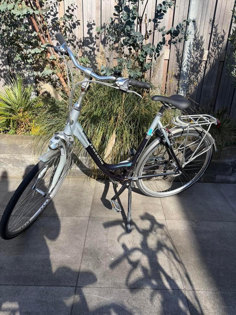 Gazelle medeo dames fiets 28inch 57cm, Velgrem, Versnellingen, Zo goed als nieuw, Gazelle