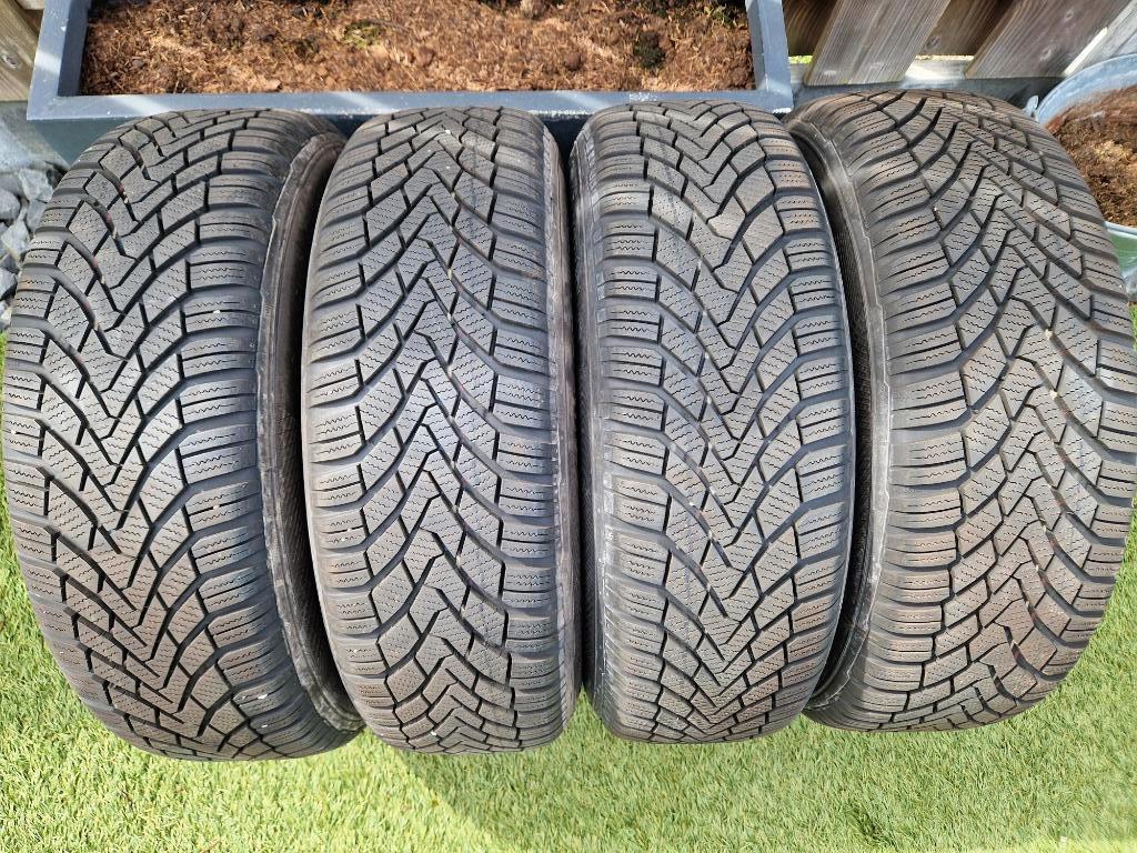 VW / Audi Winterbanden+Velgen 195/65R15, Auto-onderdelen, Banden en Velgen, Ophalen, Gebruikt, 15 inch, Banden en Velgen