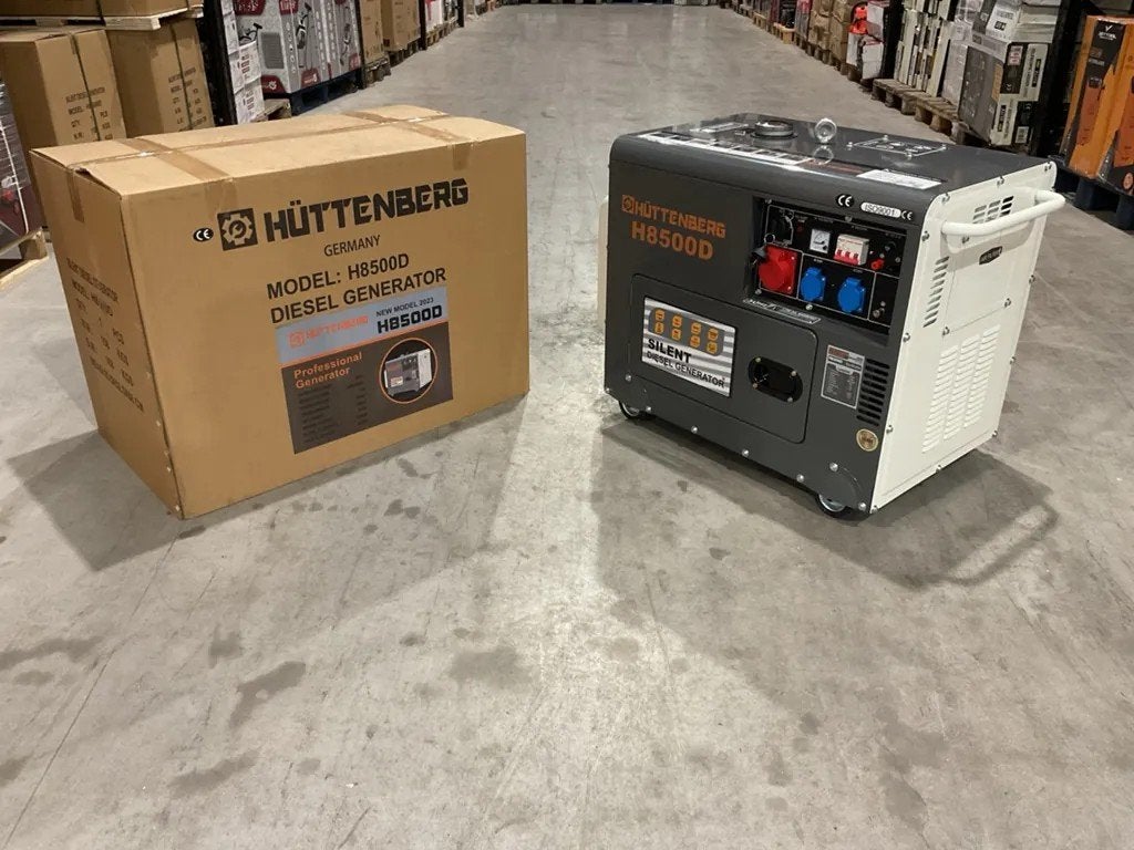 aggregaat/generator Diesel 8500w 10,5kva gratis bezorging, Doe-het-zelf en Verbouw, Nieuw, Ophalen of Verzenden, 10 tot 30 kVA