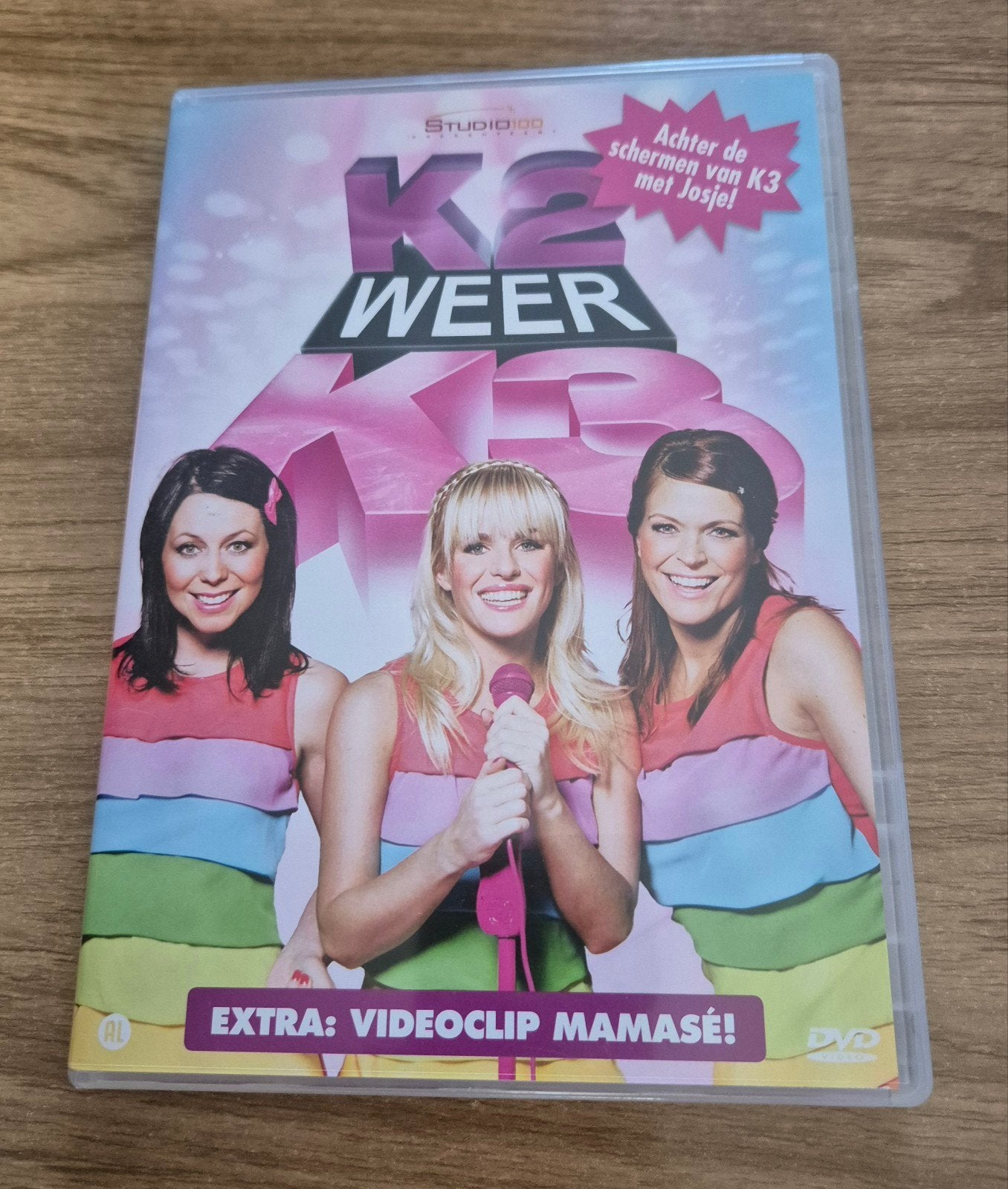K3 dvd, Ophalen of Verzenden, Zo goed als nieuw