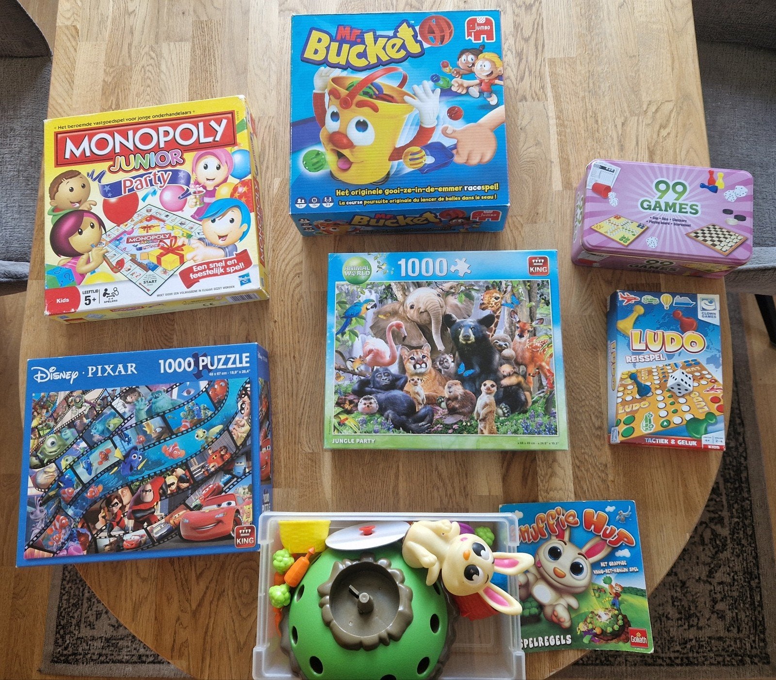 Spellenpakket, Een of twee spelers, Ophalen of Verzenden, Gebruikt, Hasbro, King, Jumbo