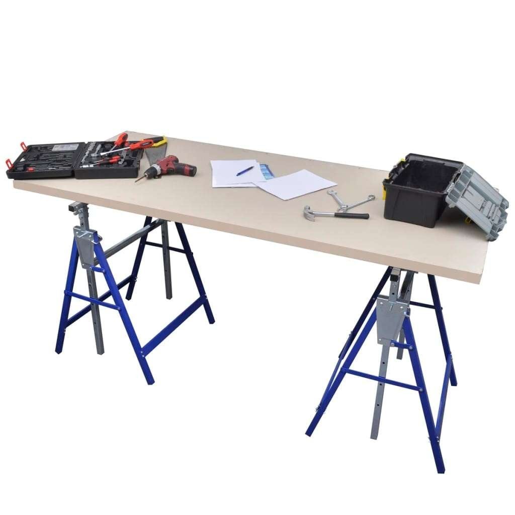 2 Metalen schragen schraag bok bokken 150 kg GRATIS BEZORGD!, Verzenden, Nieuw, Nvt, Nvt