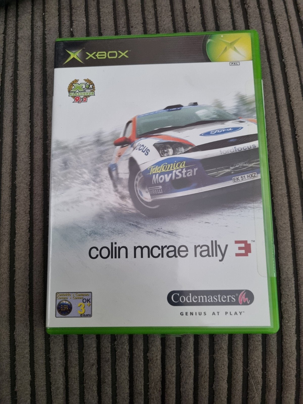 Colin McRae Rally 3 - Xbox (PAL), Gebruikt, 1 speler, Racen en Vliegen, Ophalen of Verzenden