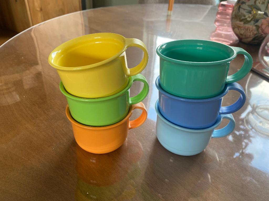 Espresso kopjes Tupperware ( of voor kinderservice ), Ophalen of Verzenden, Nieuw, Overige typen