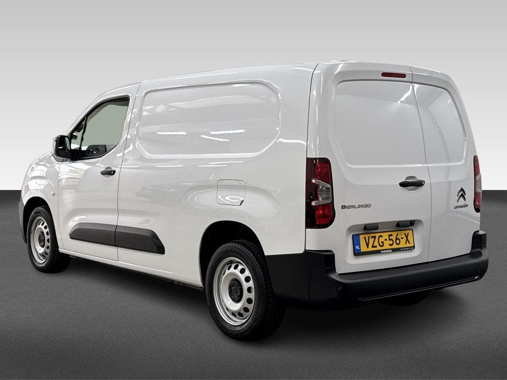 Citroën Berlingo Van XL 1.5 BlueHDi 100PK L2H1 CLUB NAVI PD, Auto's, Bestelauto's, Voorwielaandrijving, 4 cilinders, Citroën, Wit
