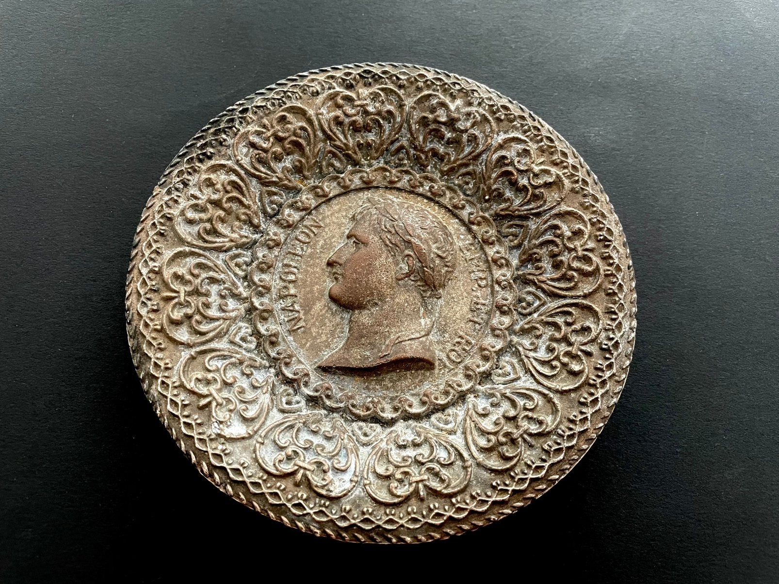 1830- Napoleon Bonaparte-Franse Antiek Bronz Beeld., Antiek en Kunst, Ophalen of Verzenden