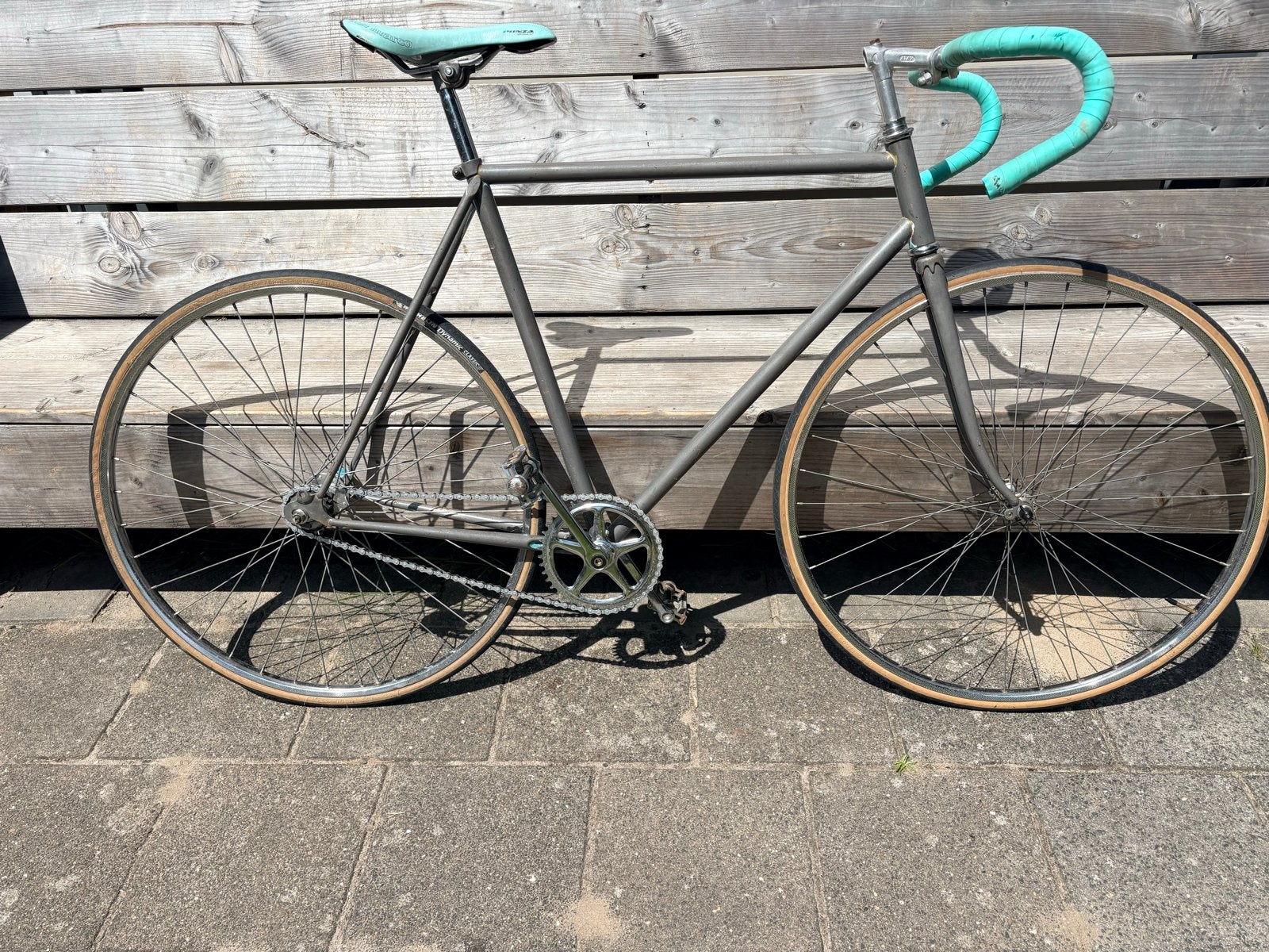 Vintage Grappige Fiets - bijna gratis -fixed gear, Overige merken, Gebruikt, Staal, Ophalen of Verzenden