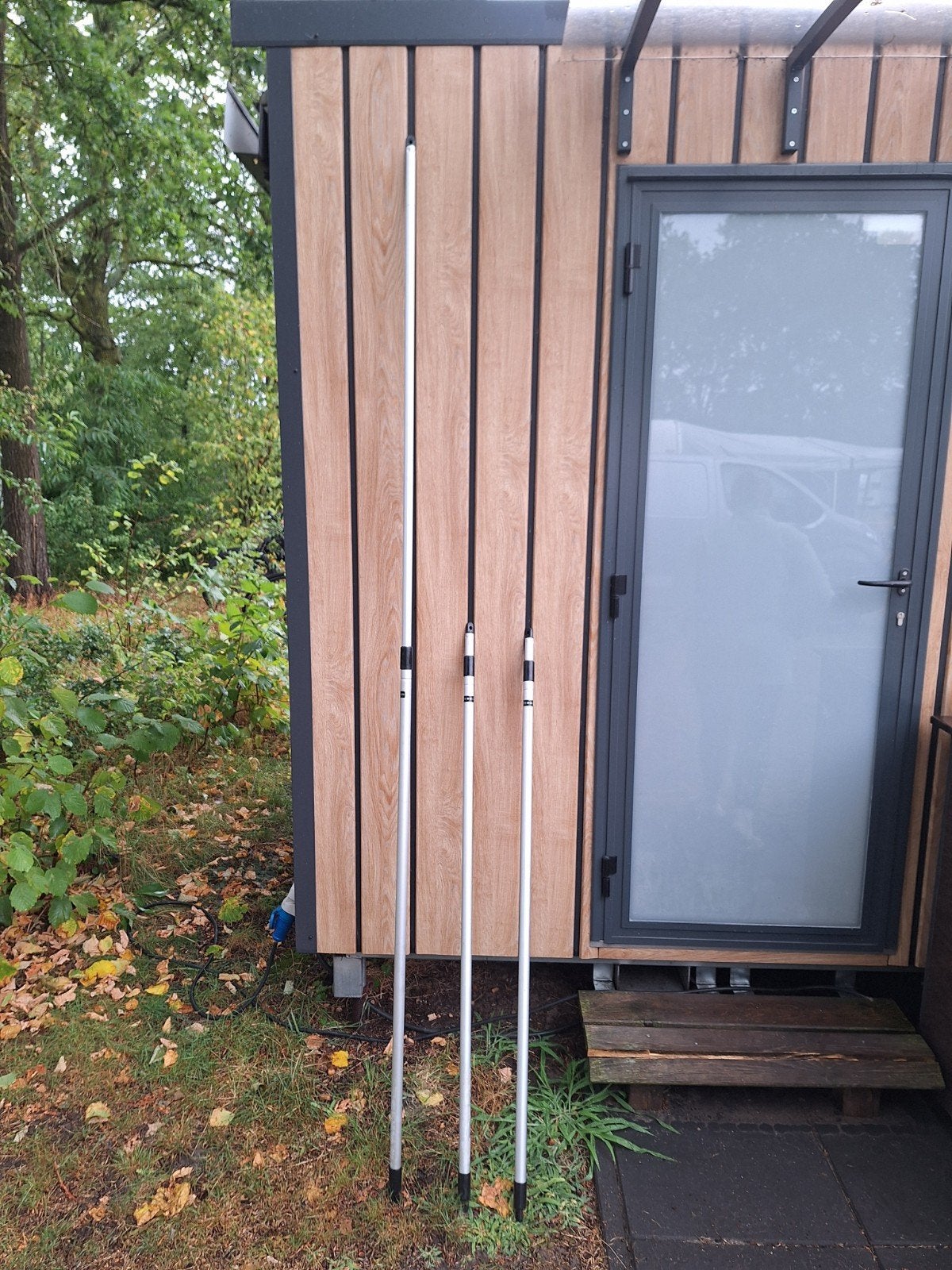 verstelbare aluminium tent stokken 3 stuks, Caravans en Kamperen, Ophalen