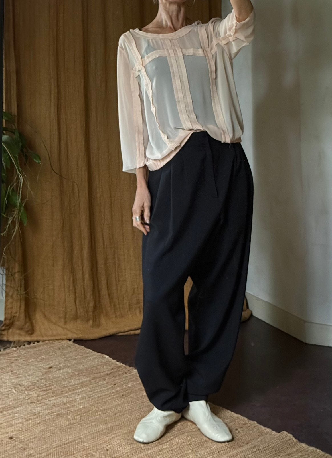 Roksanda zijden blouse vib zacht rosé vib it 40, Ophalen of Verzenden, Zo goed als nieuw, Maat 38/40 (M), Roze