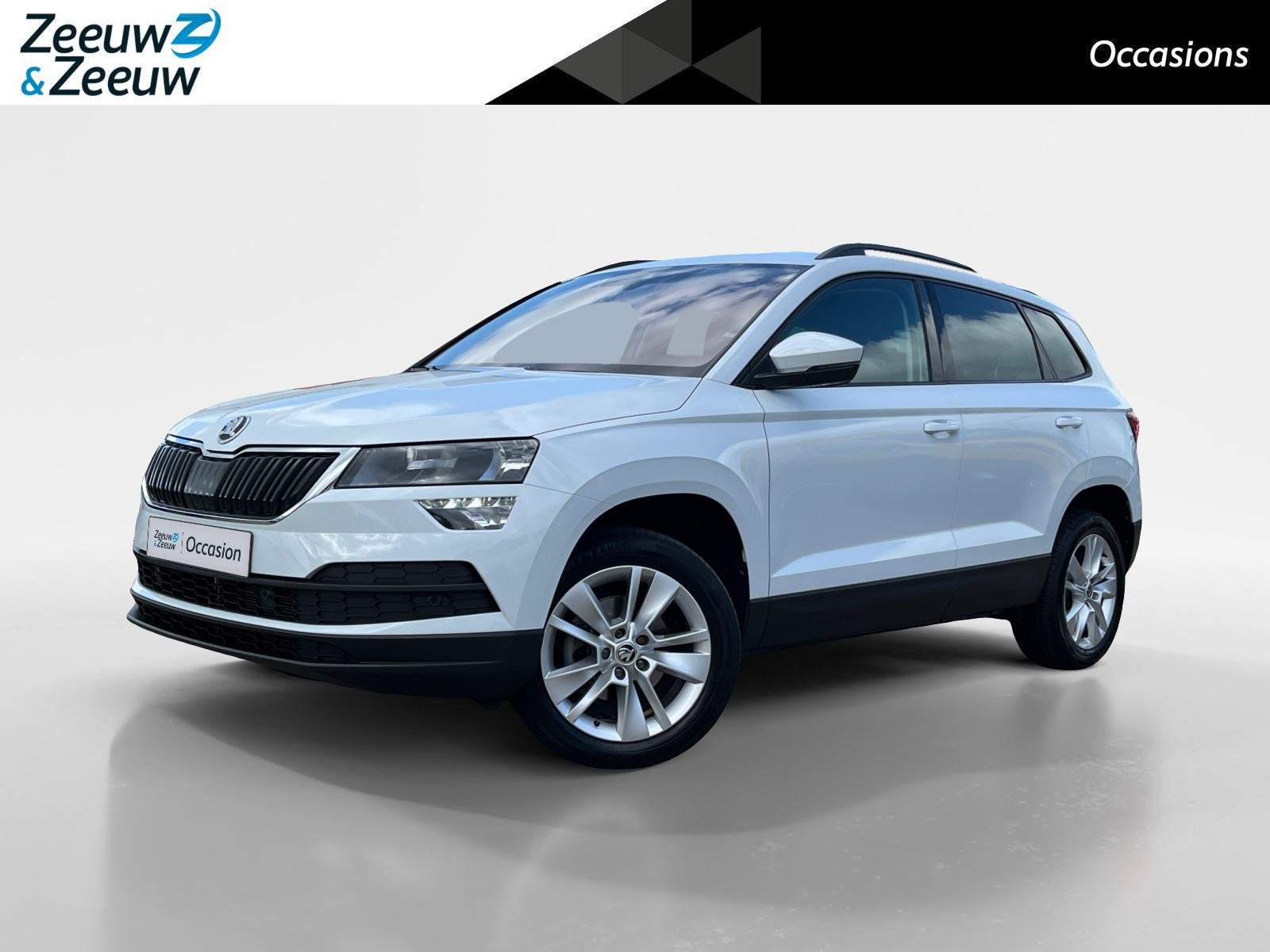 Skoda Karoq 1.5 TSI ACT Business Edition |Upgrade Business|T, Auto's, 12 maanden, Stof, 4 cilinders, Wit