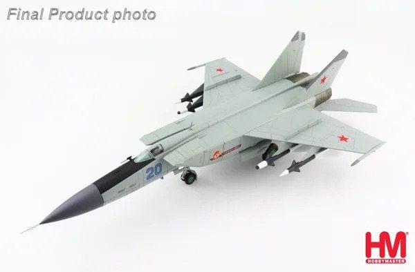 Hobby Master HA5610 | Mikoyan - Gurevich MIG-25PDS, Ophalen, Schaalmodel, Nieuw, Pilot Station